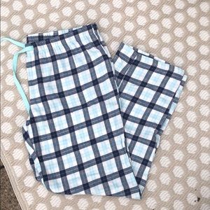 Plaid pajama pants